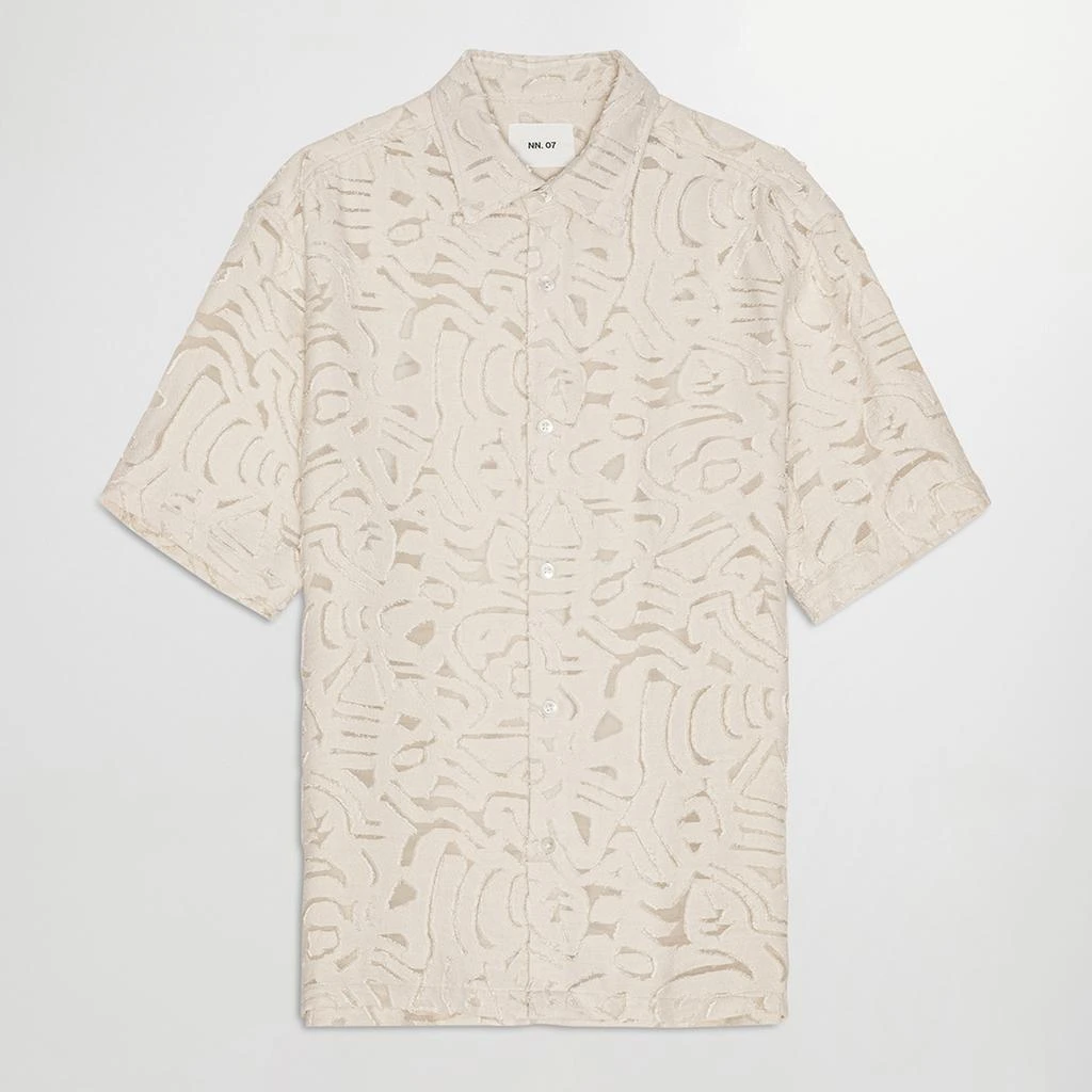 NN07 Freddy Fil-Coupé Woven Shirt 3
