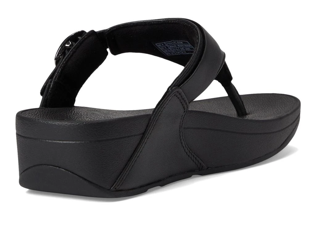 FitFlop Lulu Adjustable Leather Toe Post Sandals 5