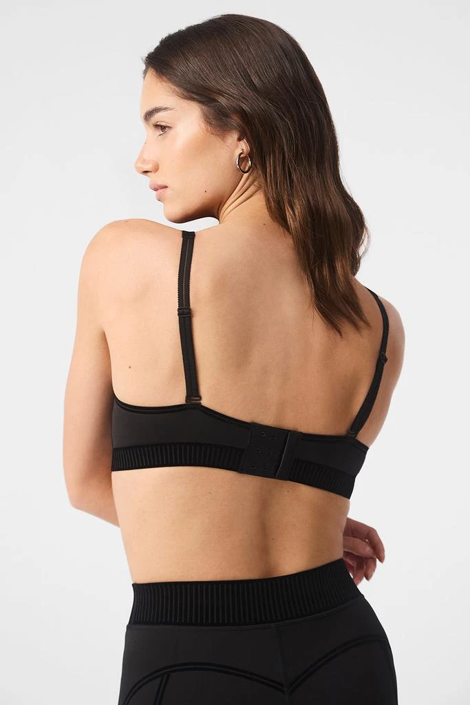 Alo Yoga Airlift Line Up Bra - Black 4