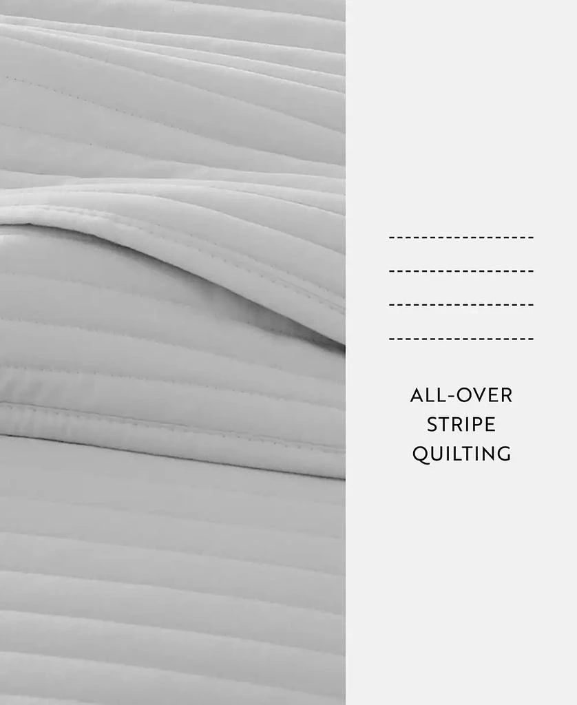 IENJOY HOME Stripe Stitch 2-Pc. Quilt Set 5