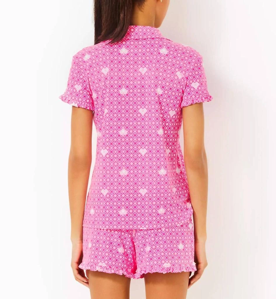 Shop Lilly Pulitzer Valaine Pajama Top on Sale at BeyondStyle
