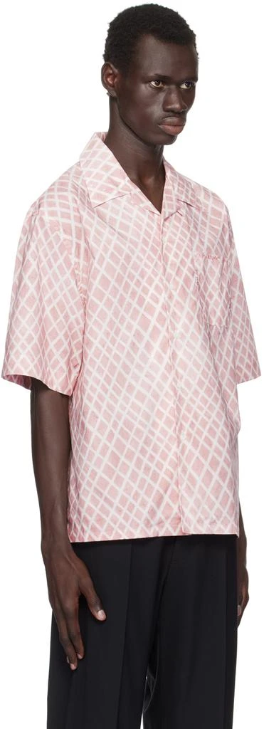 Marni Pink & White Check Shirt 2