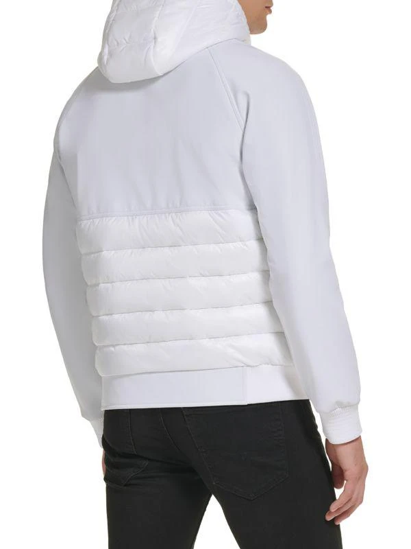 Kenneth Cole Channel Quilted Hooded Puffer Jacket 2