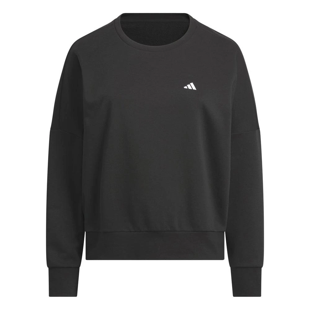 Adidas Essentials Feel Cozy Crew Neck Sweatshirt (Plus)