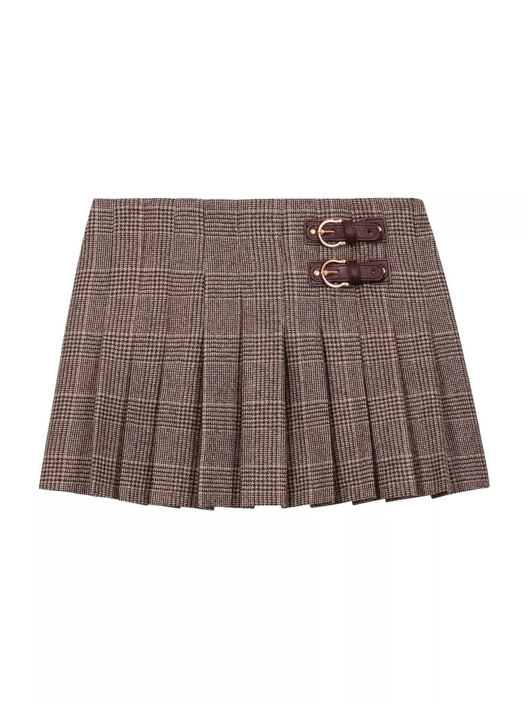Maje Short Pleated Skirt 1