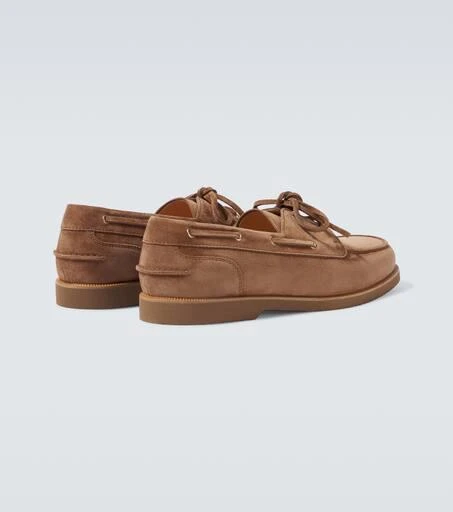 Brunello Cucinelli Suede boat shoes 6