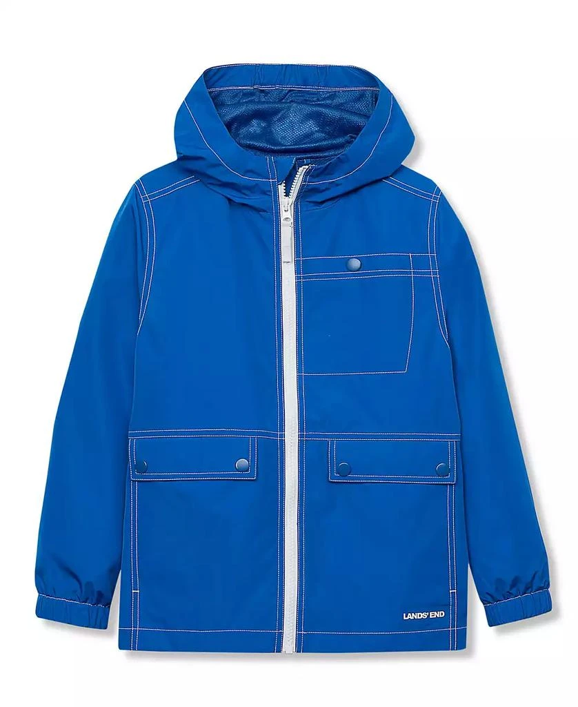 Lands
 End Girls Water Resistant Ocean Breeze Jacket