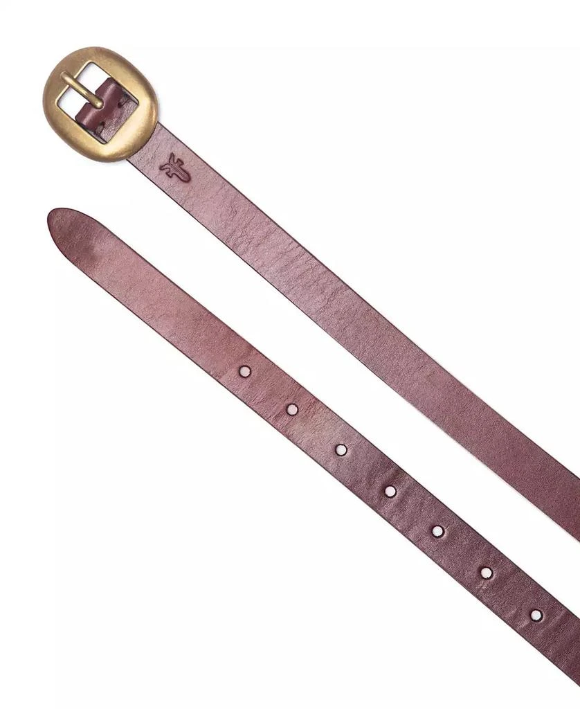 Frye Women's Center Bar Leather Belt 3