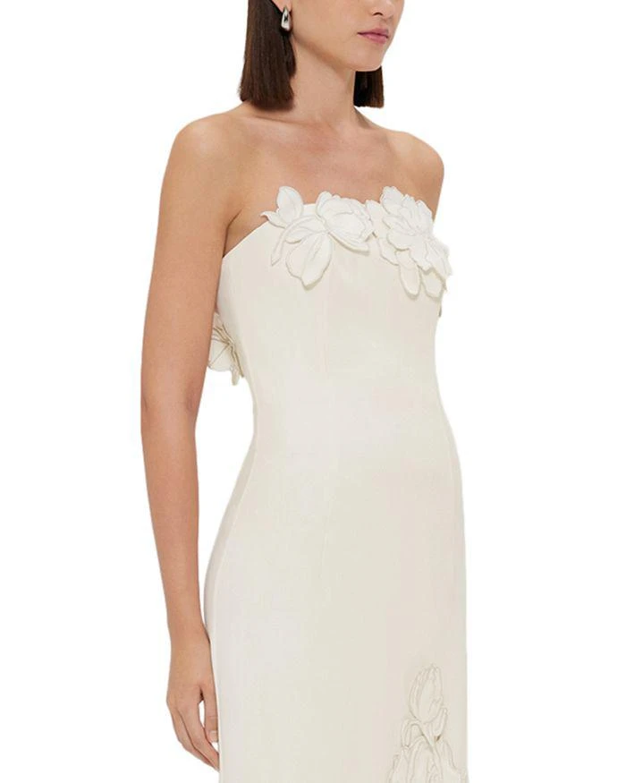 neutral linen dress A-Line Sheath Dress in Linen Double-Face seashell / 10 main image 1
