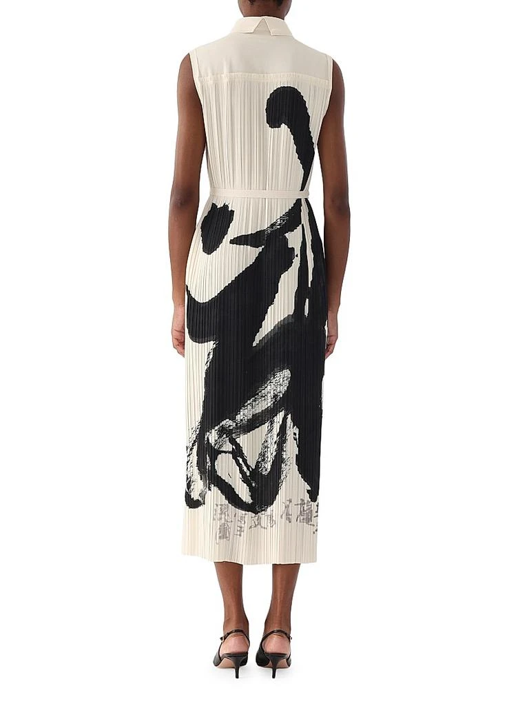 Jason Wu Artwork Pleated Shirtdress 3
