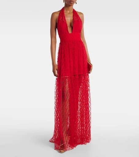 Alexandra Miro Dakota halterneck dress 2