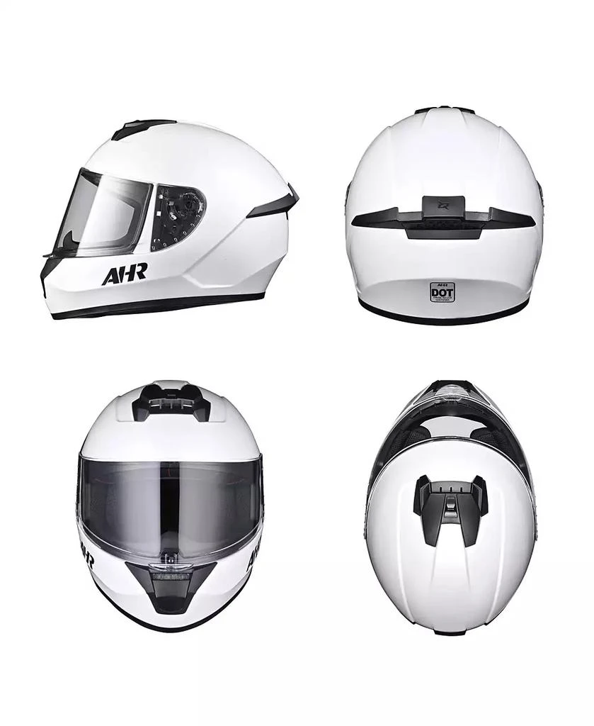 AHR RUN-F3 Full Face Motorcycle Helmet DOT Approved Street Bike Motocross XXL 7