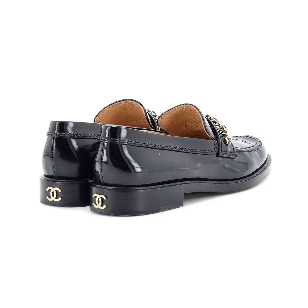 Chanel Women's Logo Loafers Patent 3