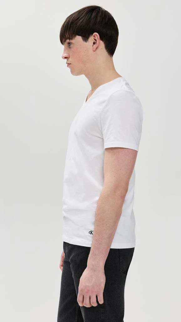 Calvin Klein Cotton Classic 3-Pack V Neck T-Shirt 4
