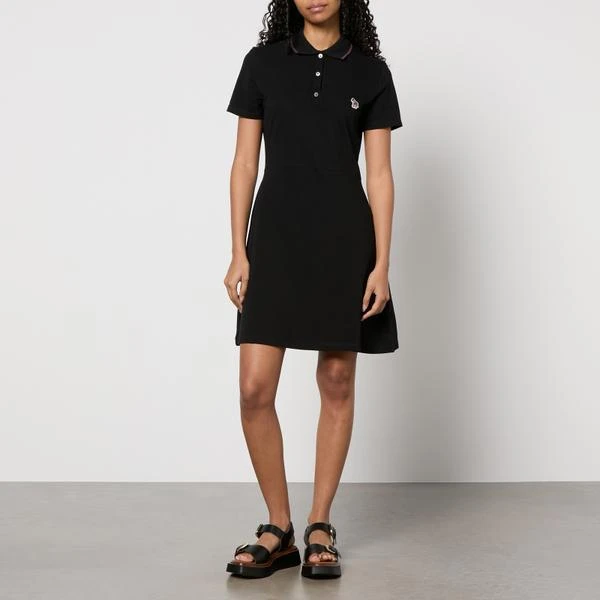 Paul Smith PS Paul Smith Zebra Cotton-Piqué Polo Dress 3