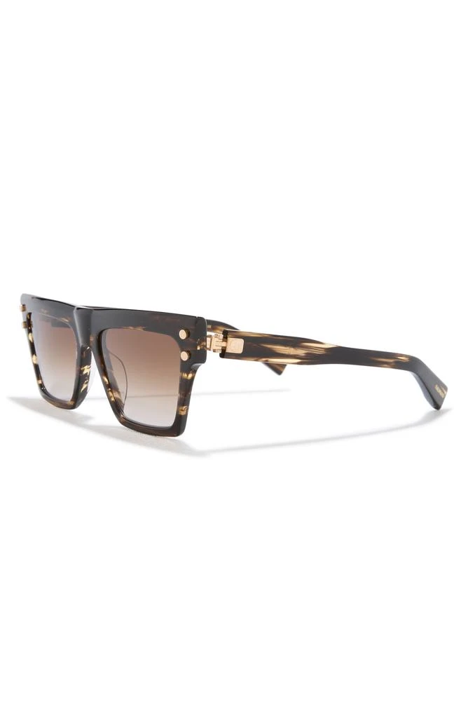 Balmain 54mm Square Novelty Sunglasses 2