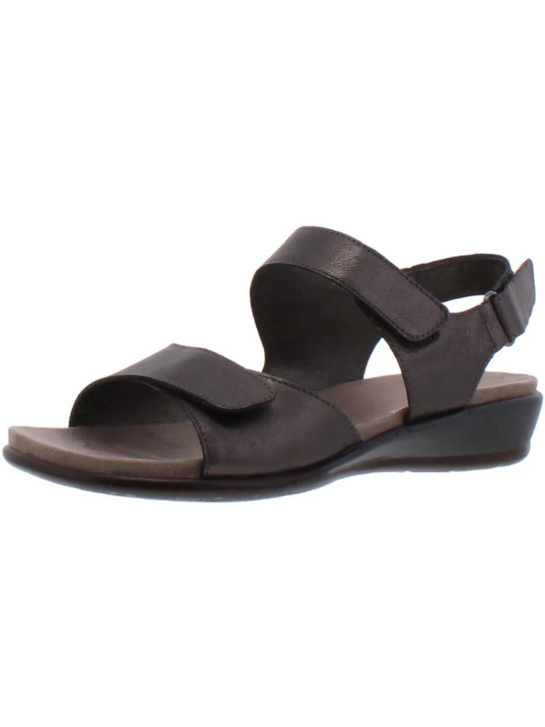 Easy Spirit Hartwell Womens Leather Wedge Sandals 5