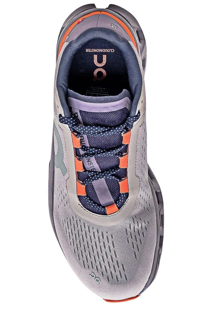 On Running On Running Cloudmonster Lace-Up Running Sneakers 3