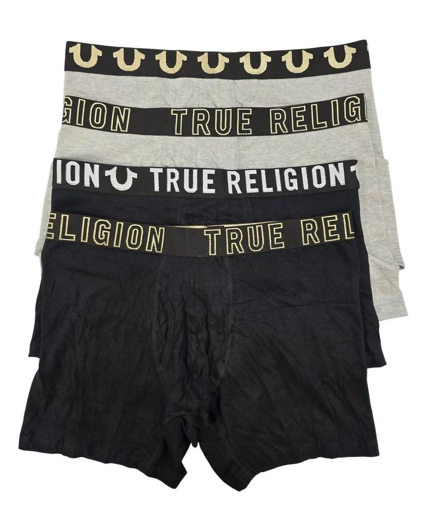 Shop True Religion Men's 4-pack Modal Boxer Briefs on Sale at