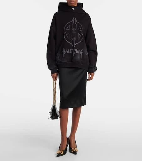 Balenciaga Monaco 90 leather pumps 3