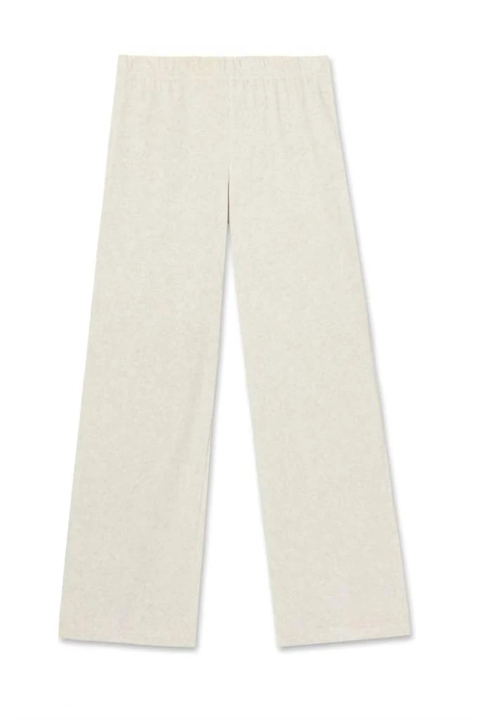 perfectwhitetee Perfectwhitetee - Alex Velour Pull On Sweatpant 6
