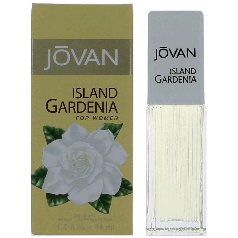 Coty Jovan Island Gardenia by , 1.5 oz Cologne Spray for Women