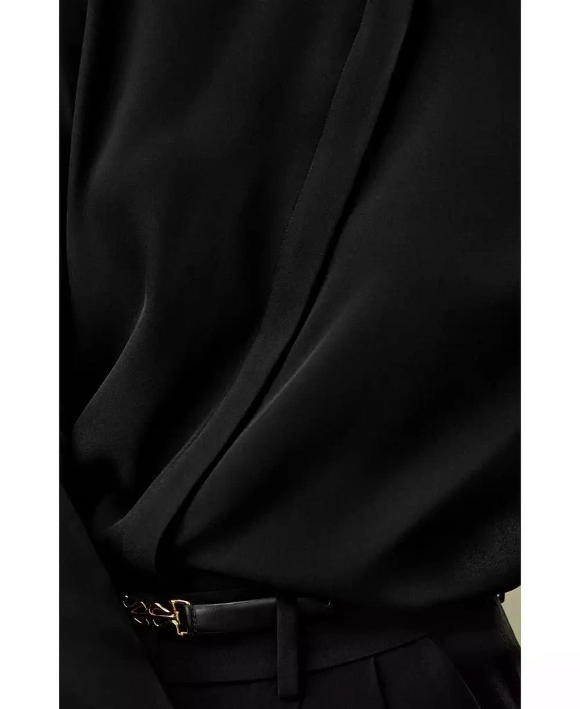LILYSILK Women's Classic Collar Silk Shirt 3