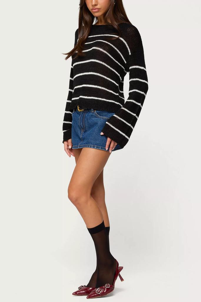 Edikted Edikted Drop Shoulder Light Knit Sweater