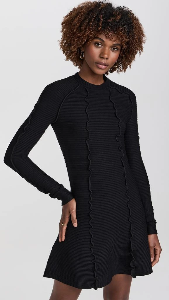 AMUR Walker Letuce Edge Dress 6