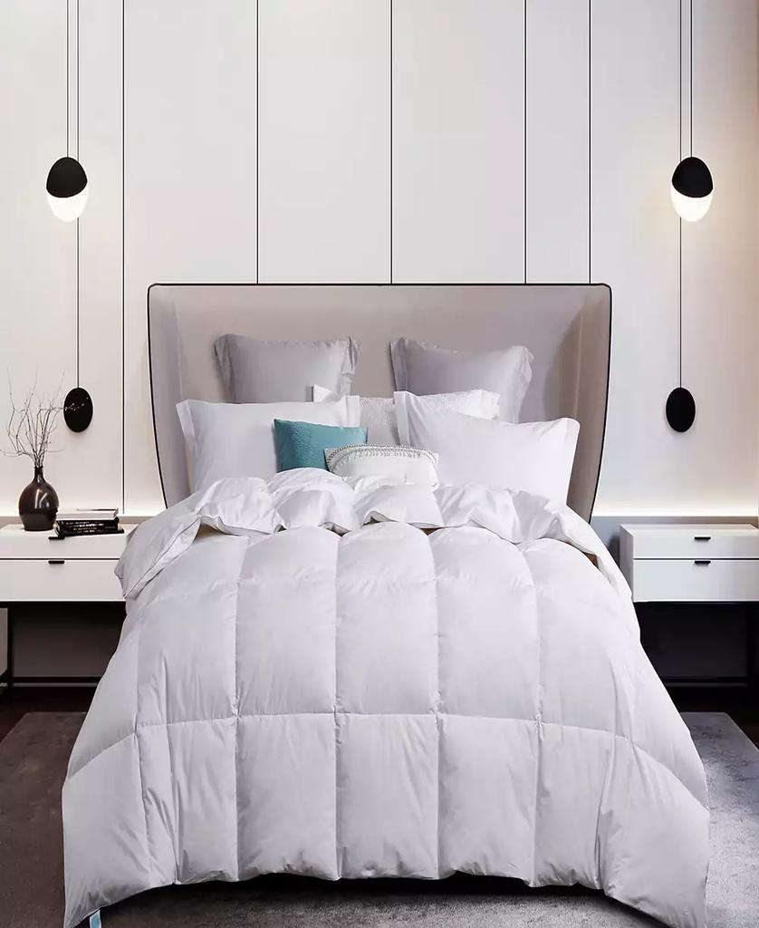Martha Stewart 50%/50% White Goose Feather & Down Comforter, Twin, Exclusively at Macy’s