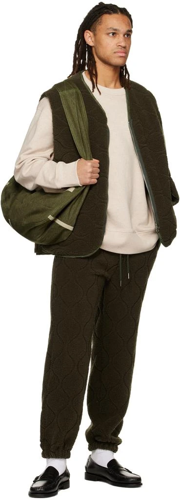 The Frankie Shop Brown Gaby Sweatpants 4