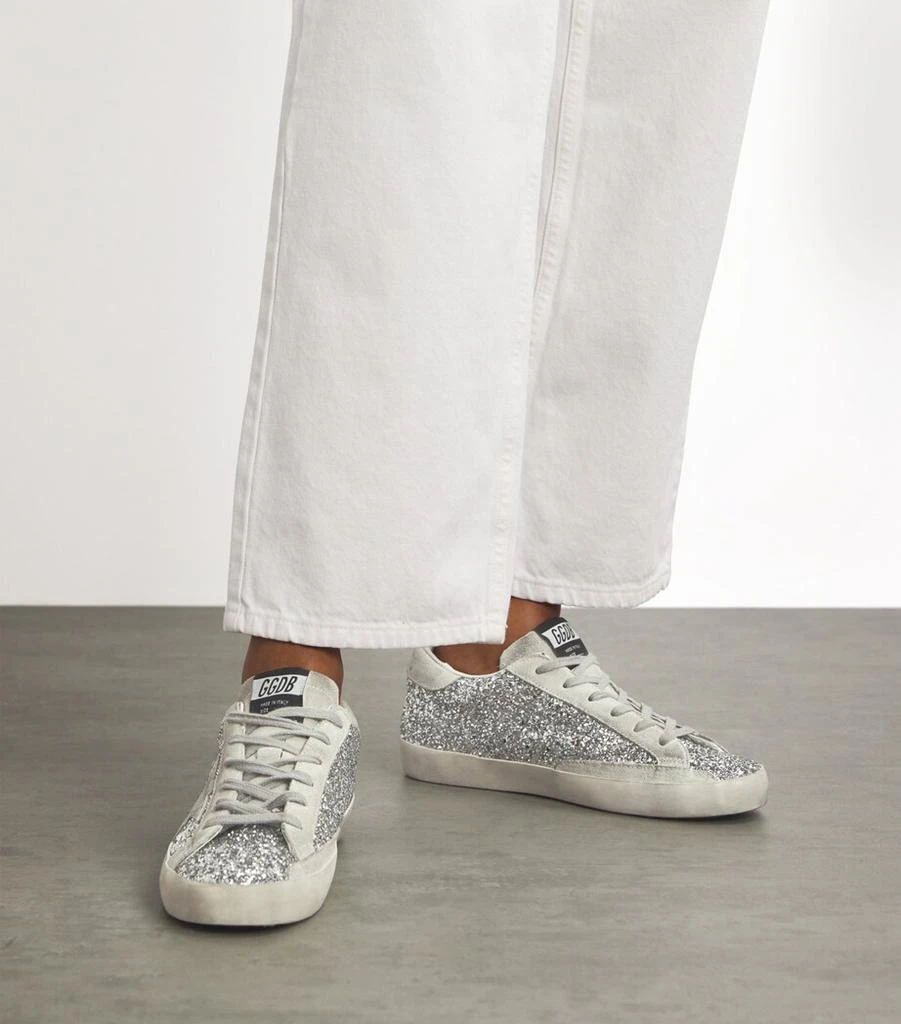 Golden Goose Glitter Super-Star Sneakers 2