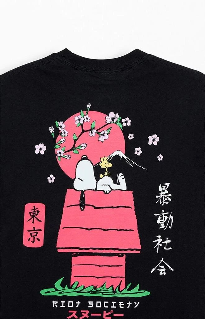 Riot Society Snoopy Kanji T-Shirt 4