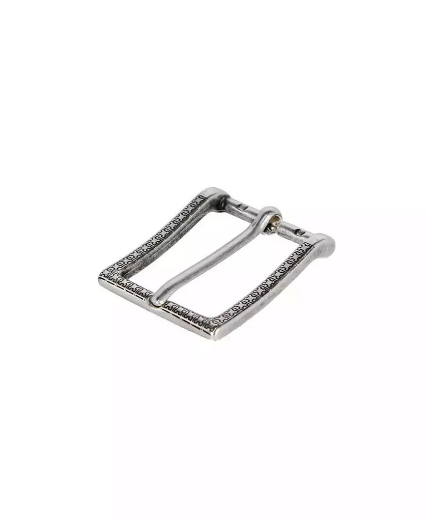 TRAFALGAR Men's 30mm Lasered Patterned Solid Brass Italian Harness Belt Buckle 3