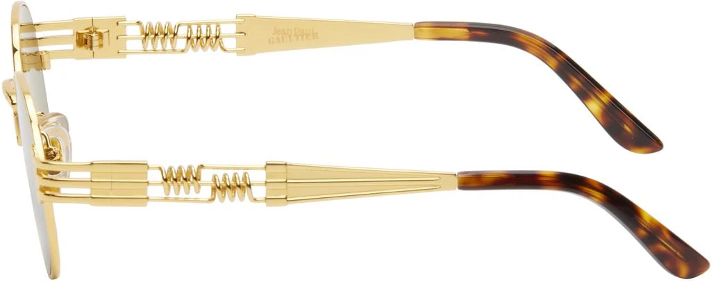 Jean Paul Gaultier Gold 'The 56-6106' Sunglasses 3