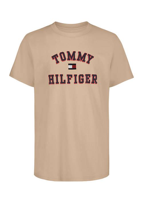 Tommy Hilfiger Hilfiger Boys 8 20 Varsity Logo Graphic T Shirt