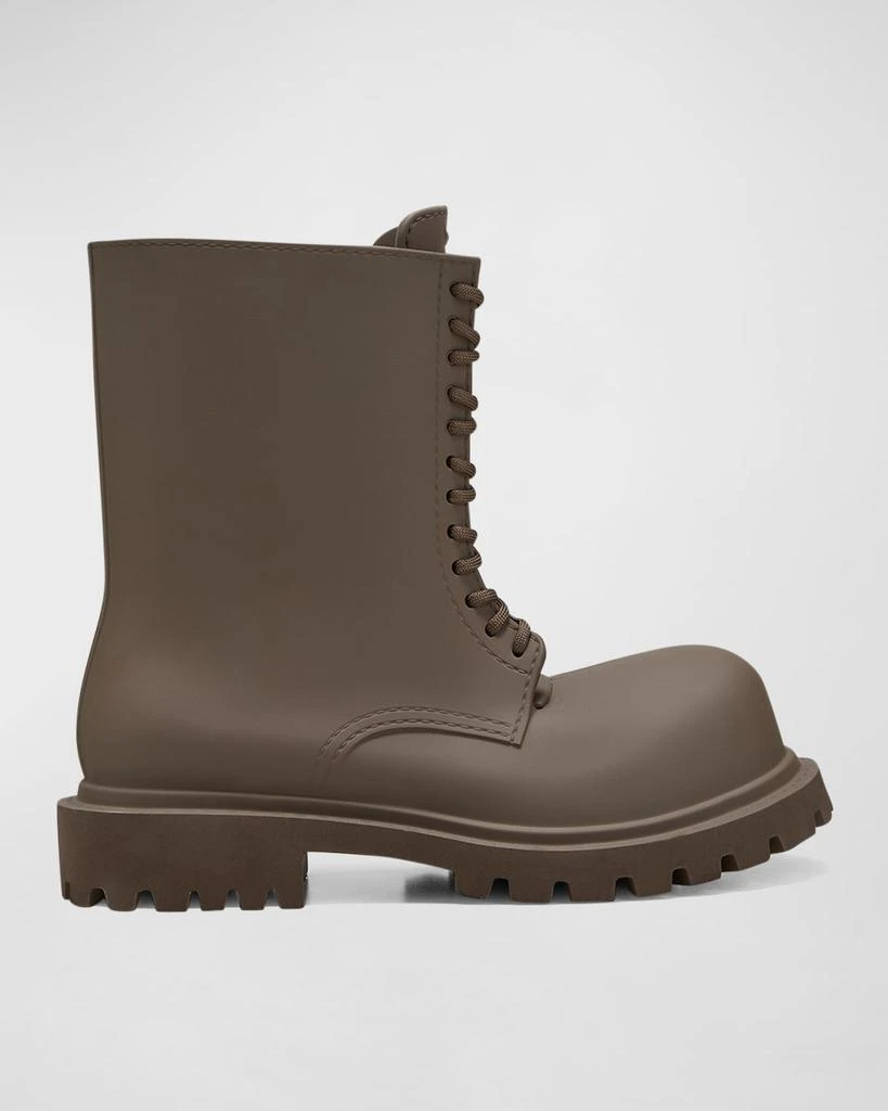 Balenciaga Men's Oversized Leather Army Boots 1