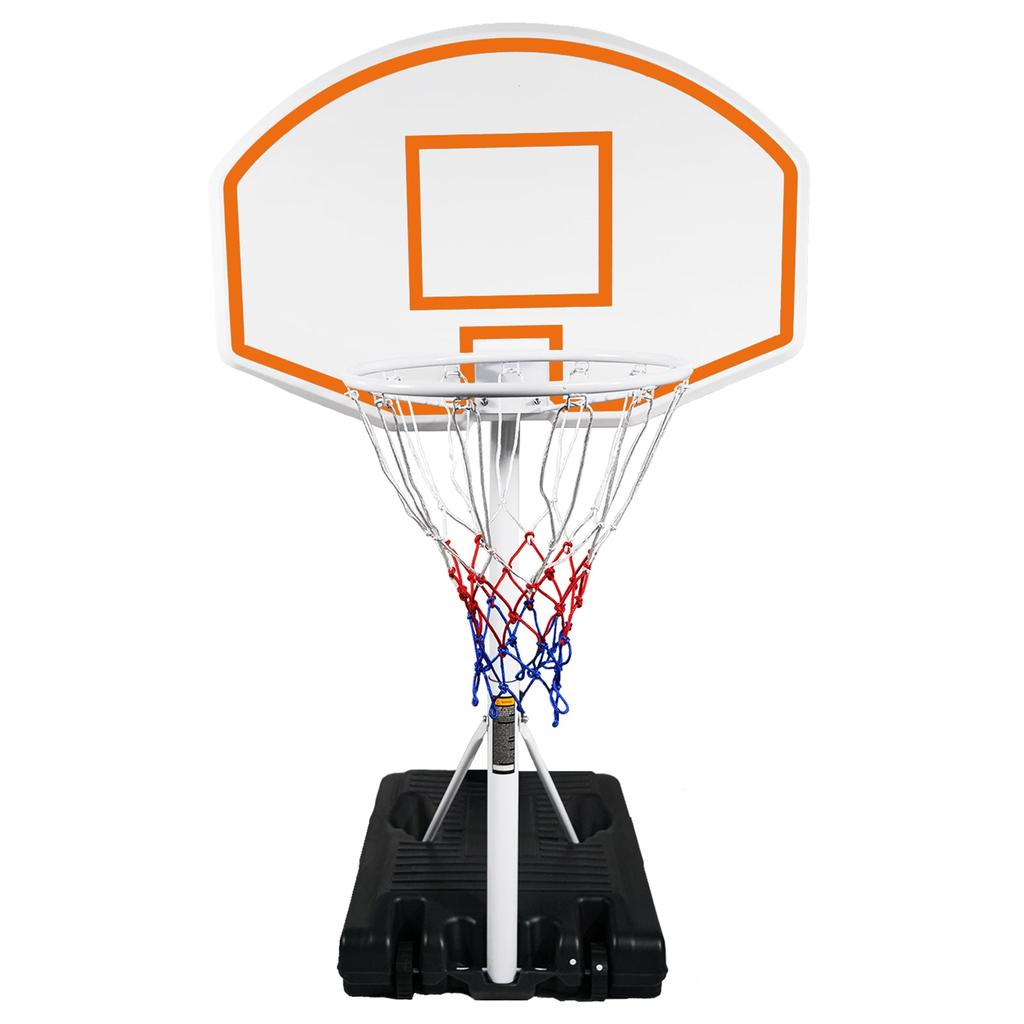 Streamdale Furniture Streamdale Portable Poolside Basketball Hoop with Adjustable Height and Weatherproof Construction