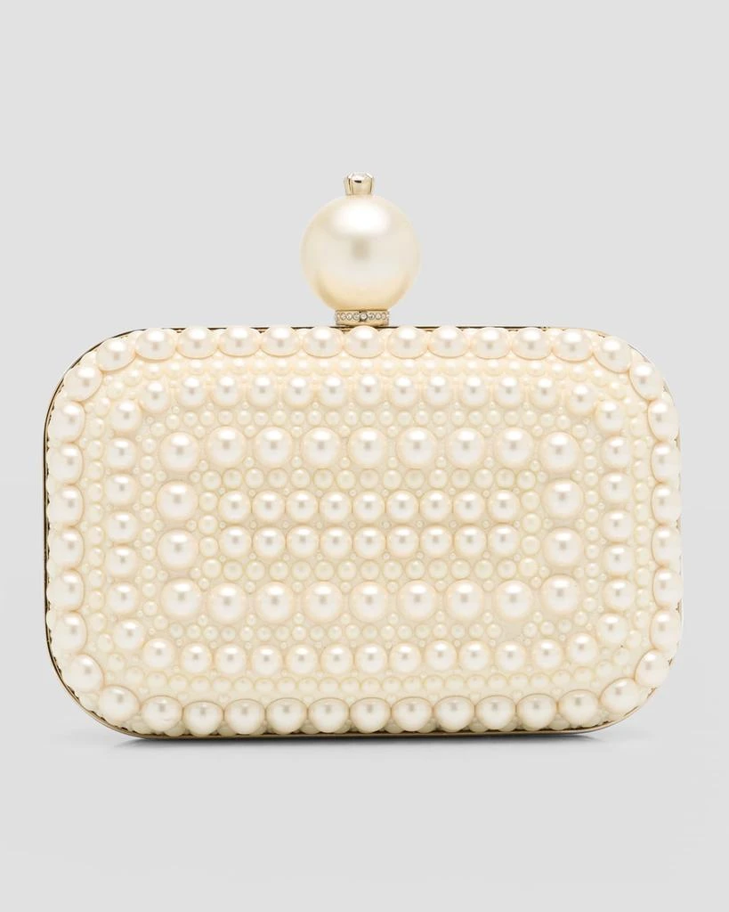 Jimmy Choo Cloud Pearly Clutch Bag 1