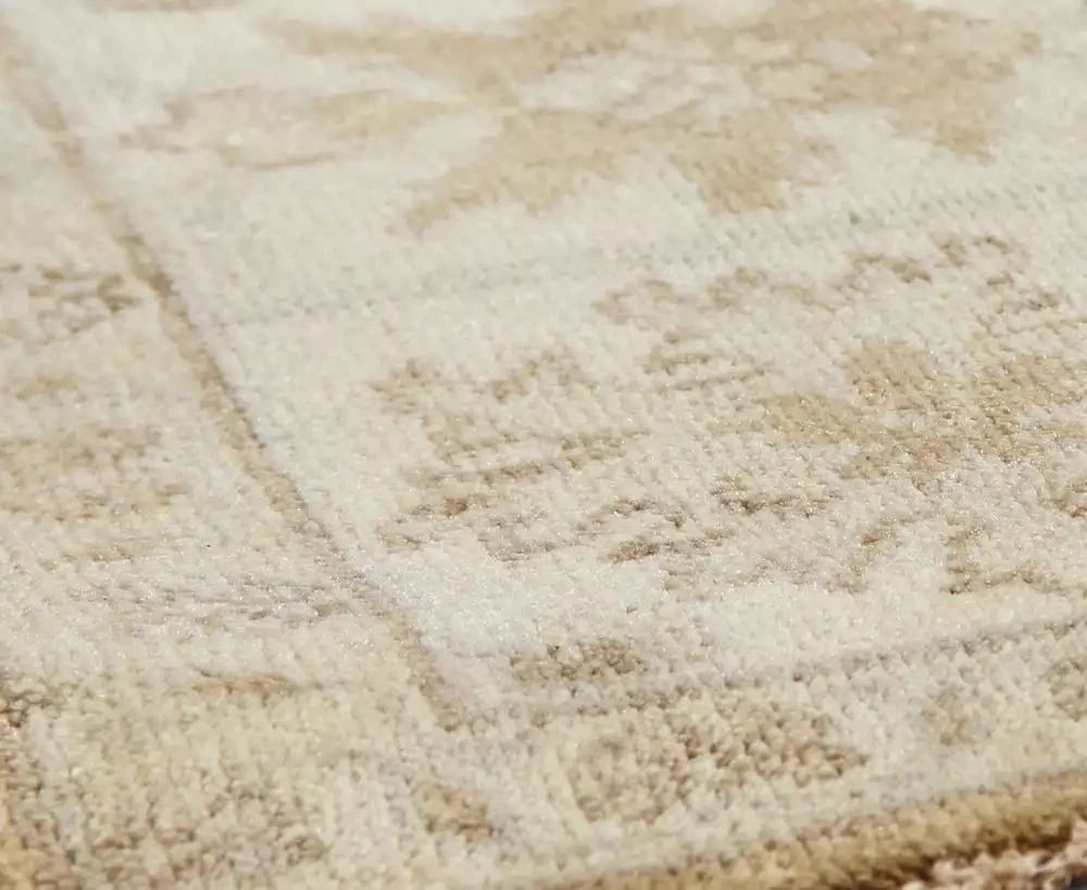 Exquisite Rugs Antique Weave Oushak 2001 4'x6' Area Rug 4