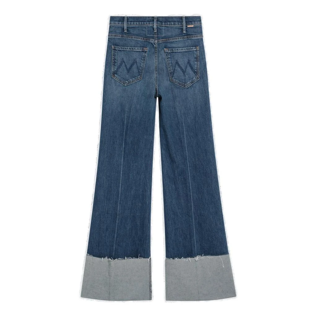 MOTHER Mother The Hustler Roller Heel Cuff Fray Jeans 2