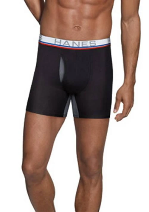 Hanes Ultimate X Temp Total Support Pouch Boxer Briefs   4 Pack 1