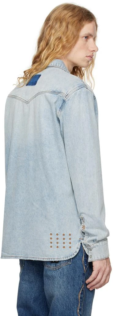 Ksubi Blue Whiplash Paragon Denim Shirt 3