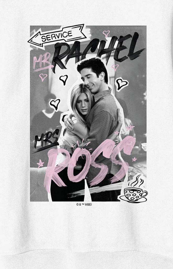 null Friends TV Rachel & Ross Crew Neck Sweatshirt 2