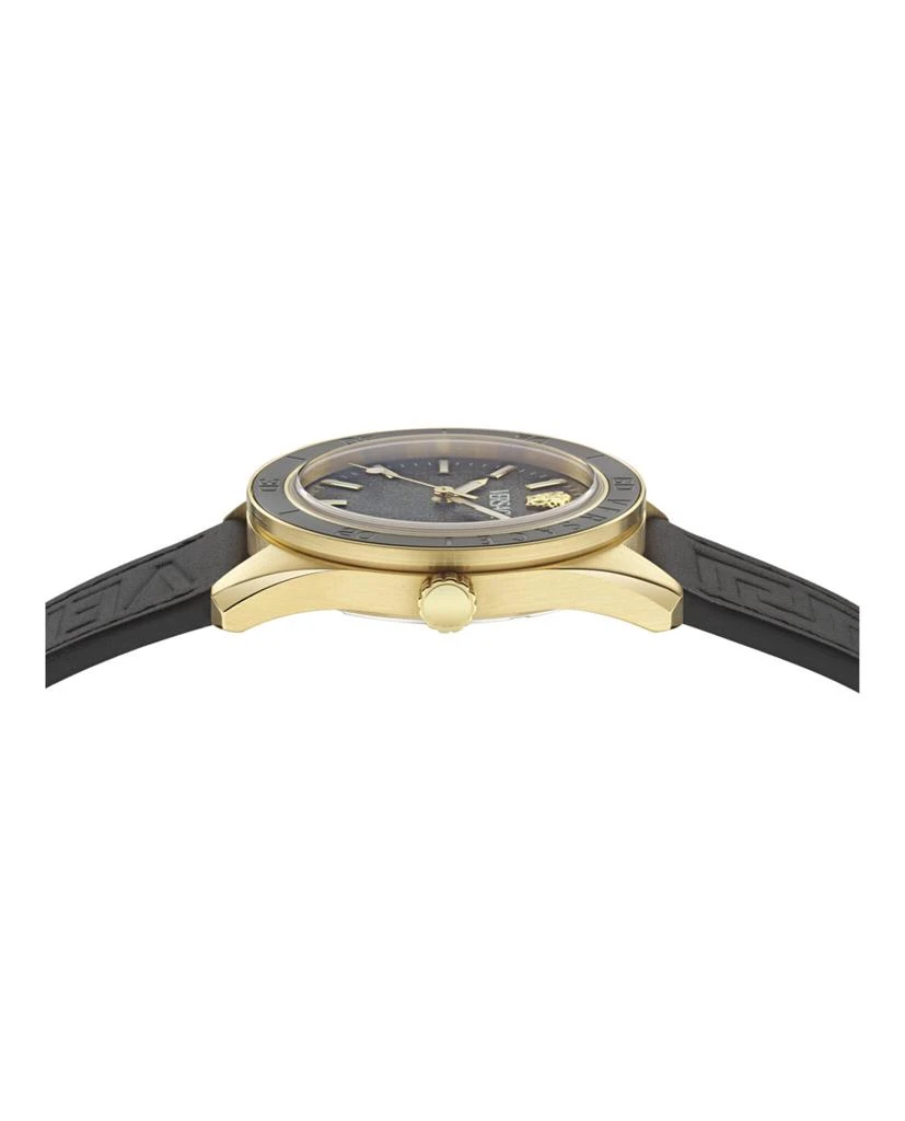 Versace V-Dome Calf Leather Watch 2
