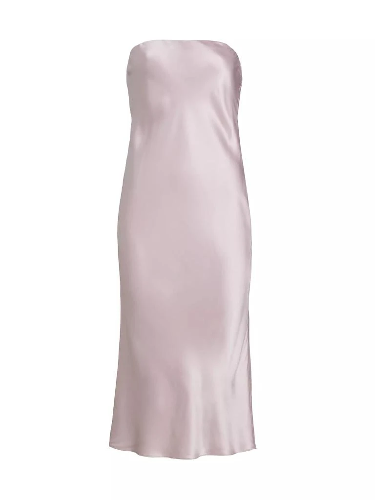 Amanda Uprichard Shiran Silk Midi-Dress 1