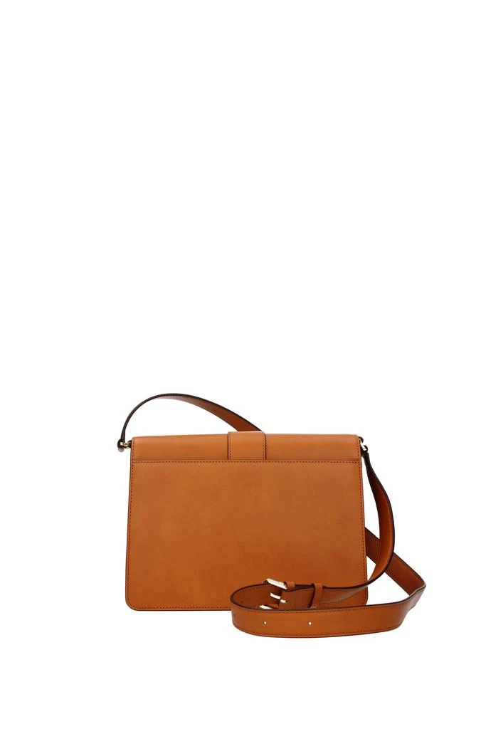 MCM Crossbody Bag Leather Brown 3