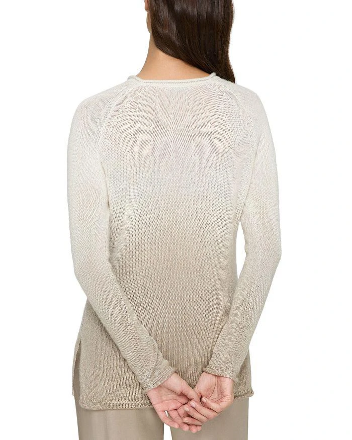 Lafayette 148 New York Cashmere Sequinned Ombré Sweater 2