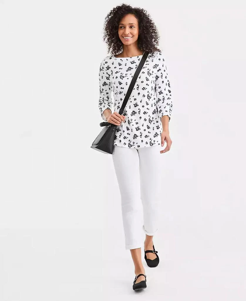 Style 
Co Petite Tie-Detail Boat Neck Tunic Top, Macy
s Exclusive 2