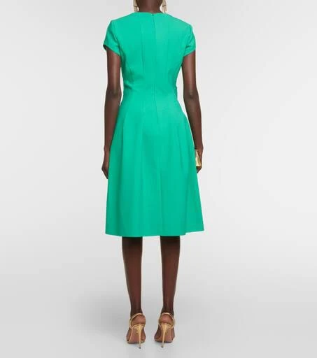 Oscar de la Renta Wool-blend midi dress 3